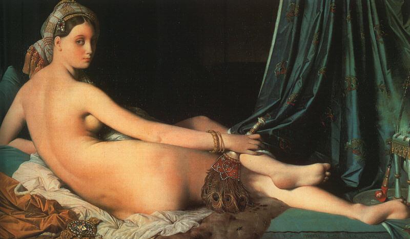 Jean-Auguste Dominique Ingres Grande Odalisque Germany oil painting art